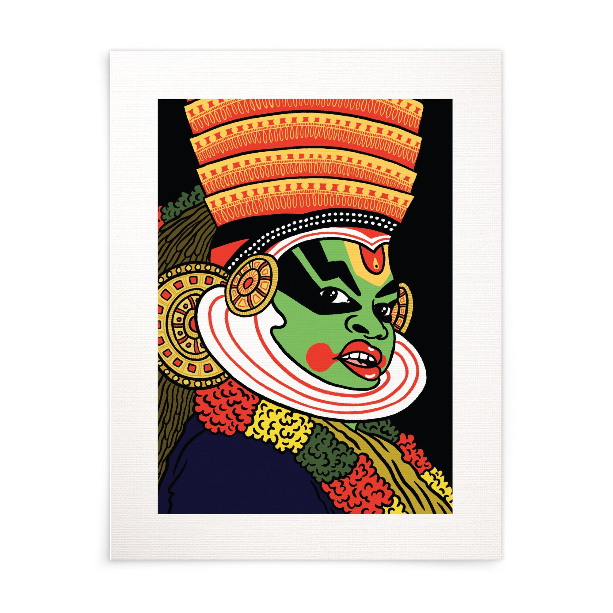 Kathakali Line Art Stock Photos and Images - 123RF