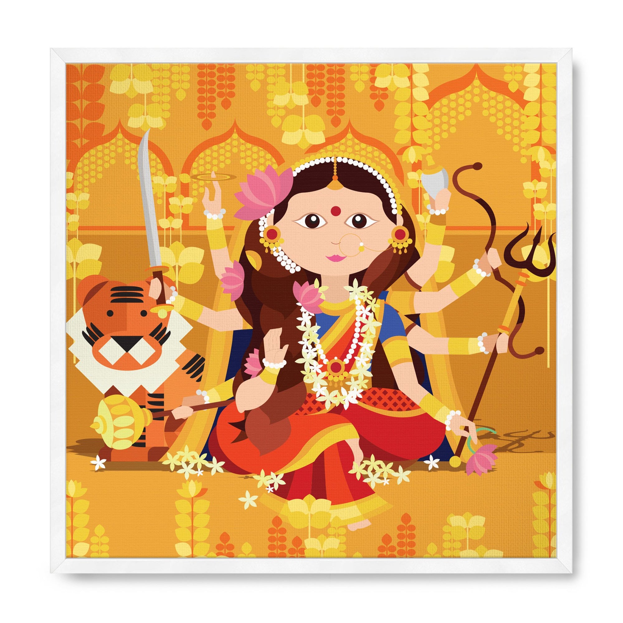 30+ Drawing Of The Durga Devi Stock Illustrations, Royalty-Free Vector  Graphics & Clip Art - iStock